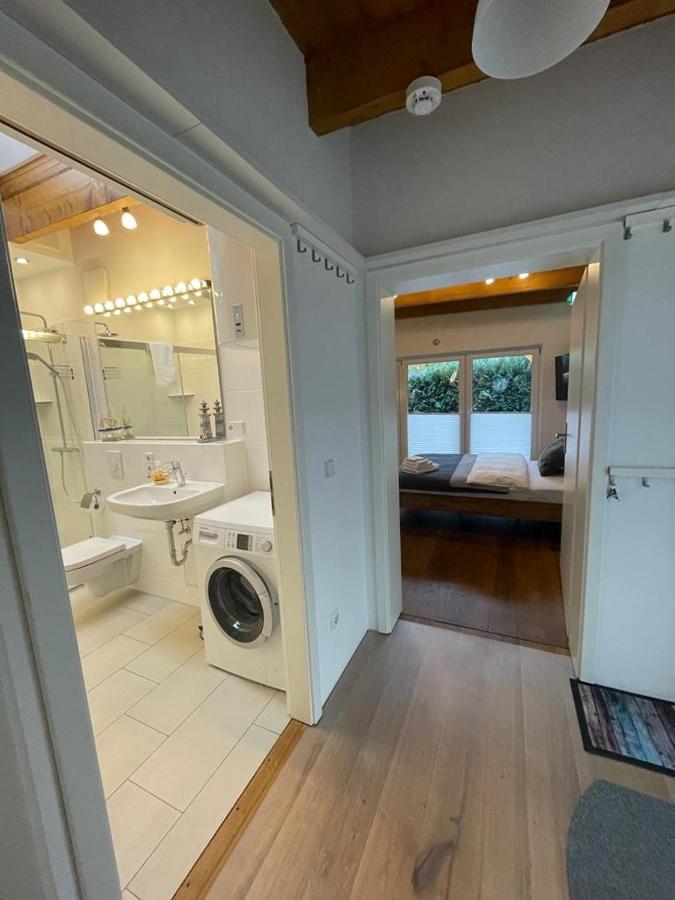 Ferienwohnung Im Stadtzentrum Von Bernau - Komfortable Wohnung Mit 2 Zimmern, Bad, Spuelmaschine, Waschmaschine, Komplette Kueche, Wlan, Terrasse, Ruhige Lage แบร์เนา ไบ เบอร์ลิน ภายนอก รูปภาพ